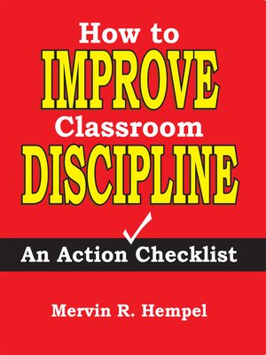 cover image of How to Improve Classroom Discipline